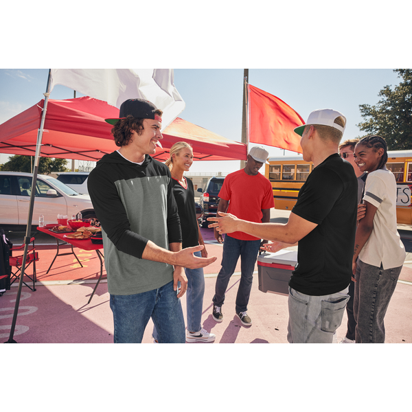 Sport-Tek® Halftime Cotton/Poly Long Sleeve Unisex Hoodie