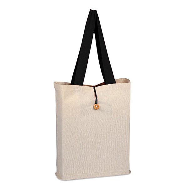 ButtonUp Canvas Tote