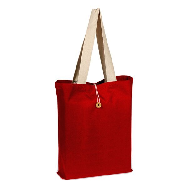 ButtonUp Color Canvas Tote