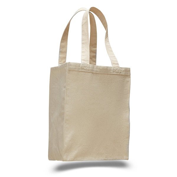 Natural Shopping Tote Bag with Full Gusset