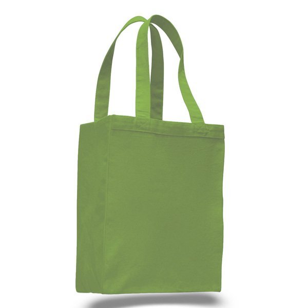 Colored Shopping Tote Bag with Full Gusset