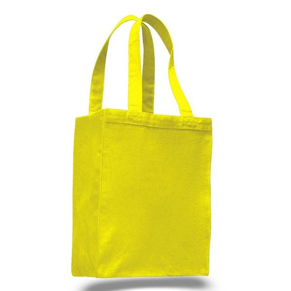 Colored Shopping Tote Bag with Full Gusset