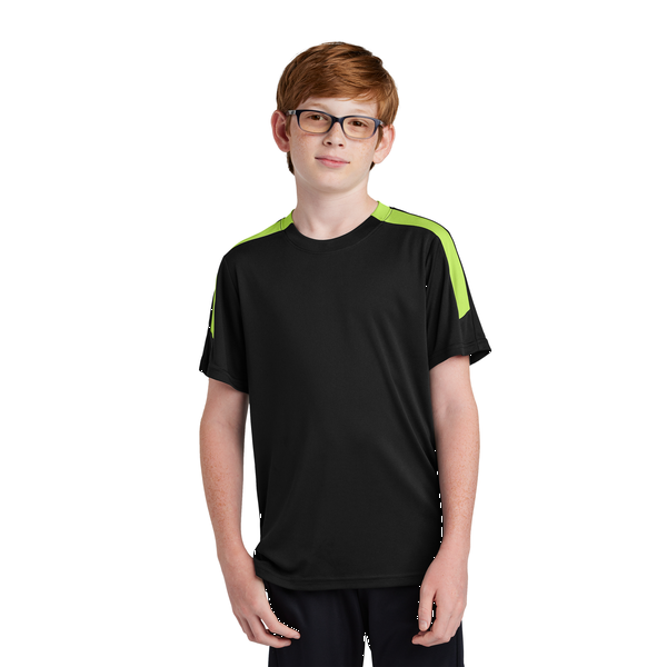Sport-Tek® Competitor™ United Poly Youth Crew Tee