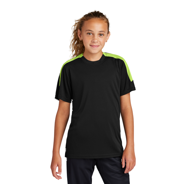 Sport-Tek® Competitor™ United Poly Youth Crew Tee