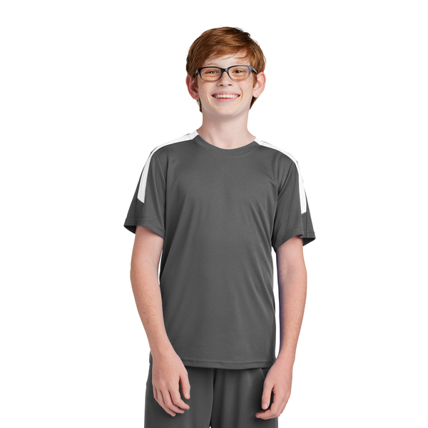 Sport-Tek® Competitor™ United Poly Youth Crew Tee
