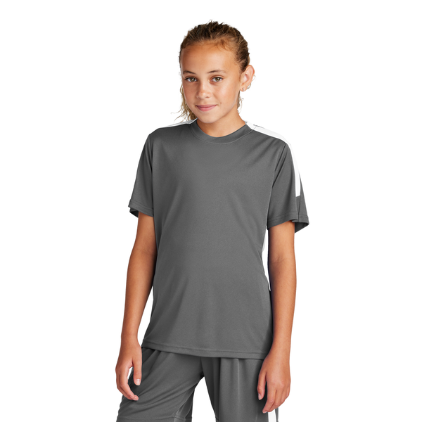 Sport-Tek® Competitor™ United Poly Youth Crew Tee