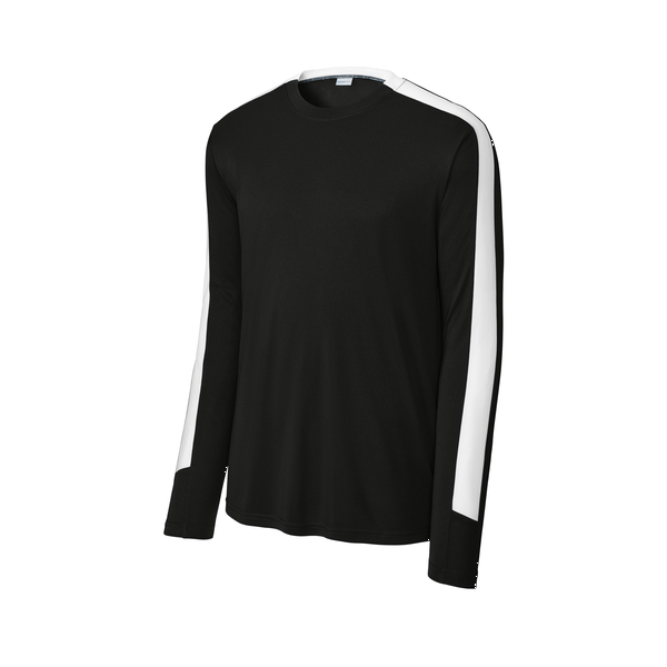 Sport-Tek® Competitor™ United Poly Long Sleeve Unisex Crew Tee