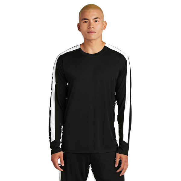 Sport-Tek® Competitor™ United Poly Long Sleeve Unisex Crew Tee