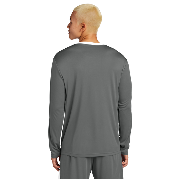 Sport-Tek® Competitor™ United Poly Long Sleeve Unisex Crew Tee
