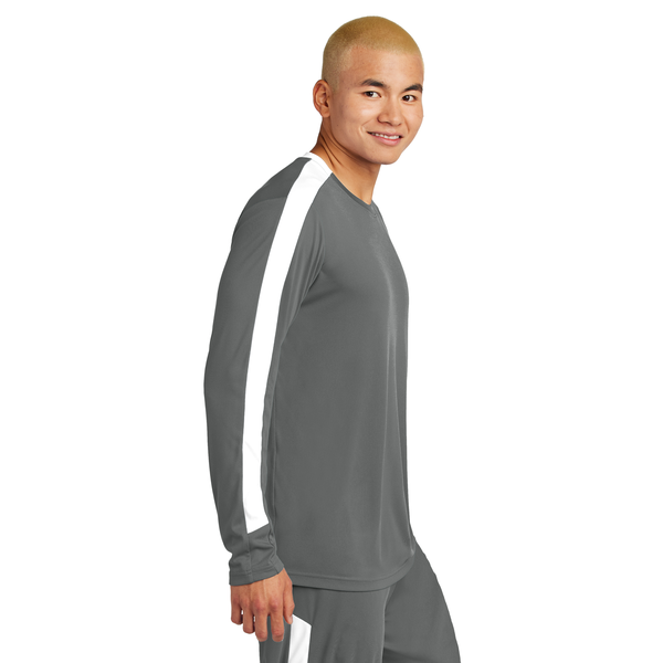 Sport-Tek® Competitor™ United Poly Long Sleeve Unisex Crew Tee