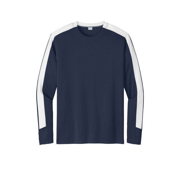 Sport-Tek® Competitor™ United Poly Long Sleeve Unisex Crew Tee