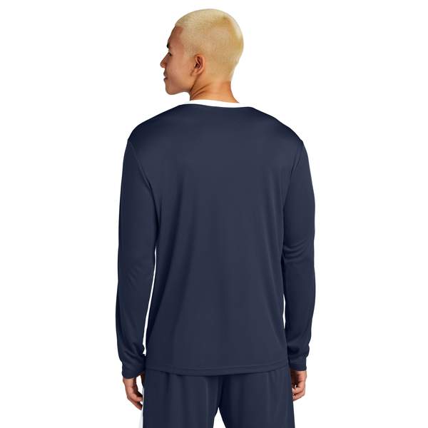 Sport-Tek® Competitor™ United Poly Long Sleeve Unisex Crew Tee