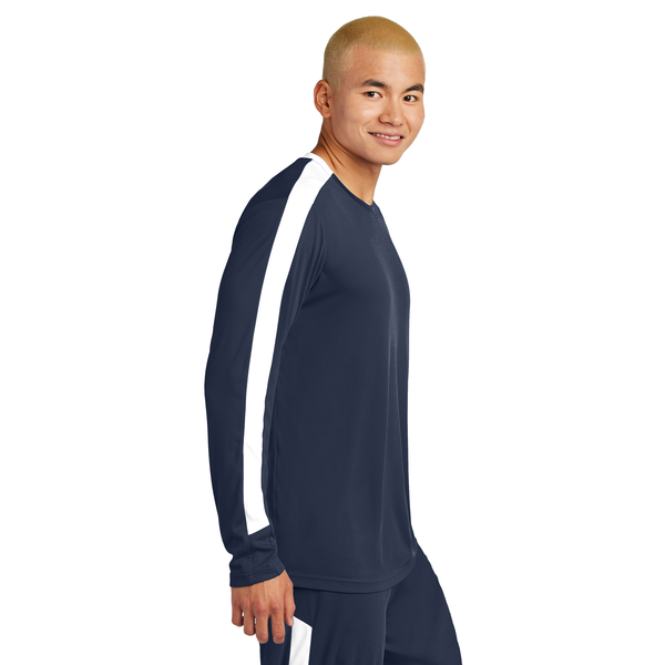 Sport-Tek® Competitor™ United Poly Long Sleeve Unisex Crew Tee