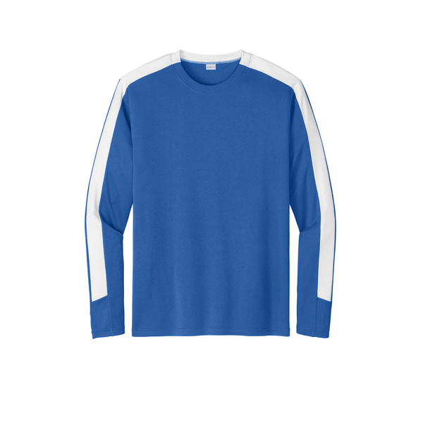 Sport-Tek® Competitor™ United Poly Long Sleeve Unisex Crew Tee