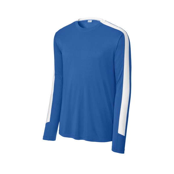 Sport-Tek® Competitor™ United Poly Long Sleeve Unisex Crew Tee