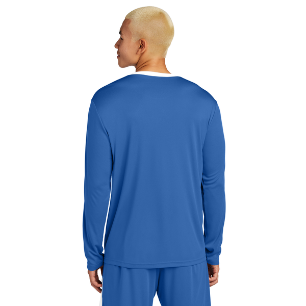 Sport-Tek® Competitor™ United Poly Long Sleeve Unisex Crew Tee
