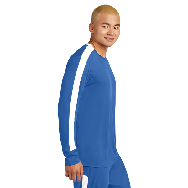 Sport-Tek® Competitor™ United Poly Long Sleeve Unisex Crew Tee