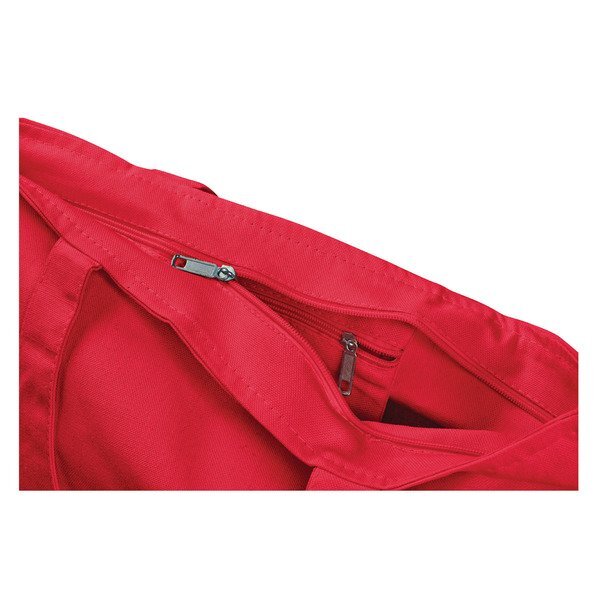 Colored Cotton Zipper Tote Bag