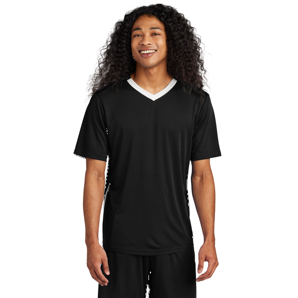 Sport-Tek® Competitor™ United Poly Unisex V-Neck Tee