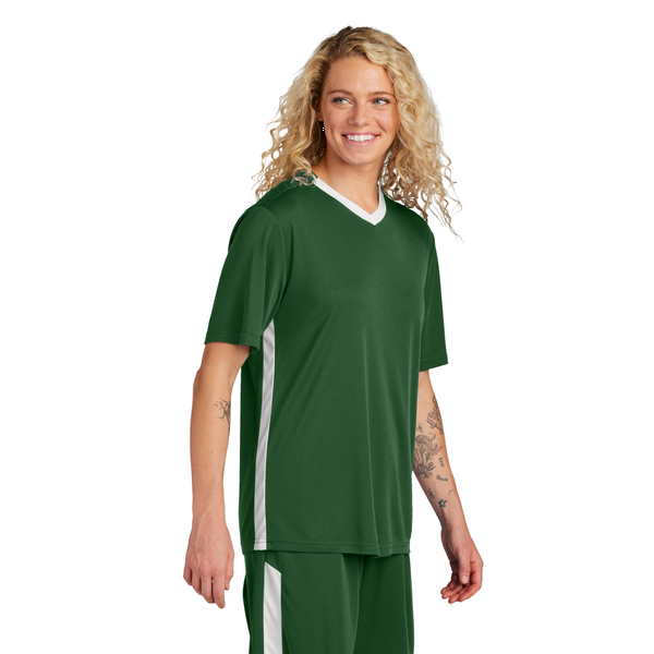 Sport-Tek® Competitor™ United Poly Unisex V-Neck Tee