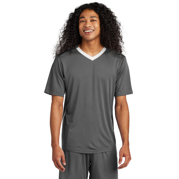 Sport-Tek® Competitor™ United Poly Unisex V-Neck Tee