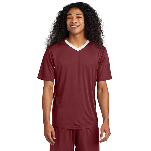 Sport-Tek® Competitor™ United Poly Unisex V-Neck Tee
