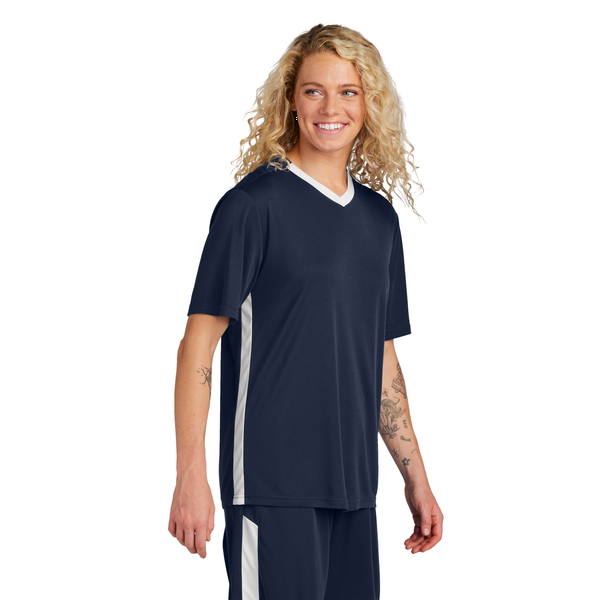 Sport-Tek® Competitor™ United Poly Unisex V-Neck Tee