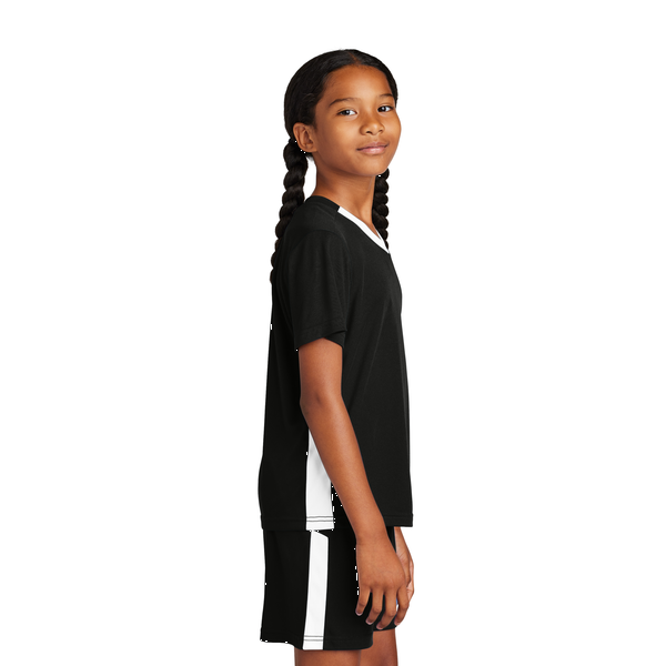 Sport-Tek® Competitor™ United Poly Youth V-Neck Tee
