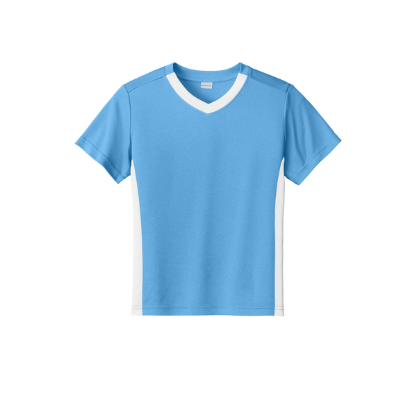 Sport-Tek® Competitor™ United Poly Youth V-Neck Tee