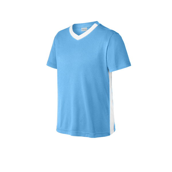 Sport-Tek® Competitor™ United Poly Youth V-Neck Tee