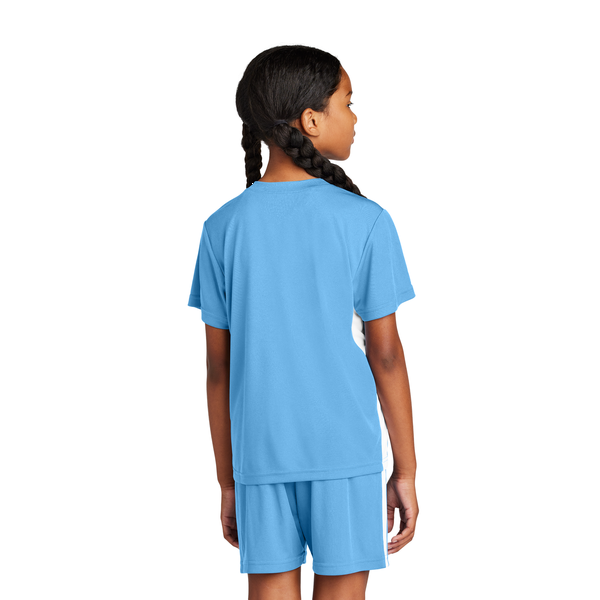 Sport-Tek® Competitor™ United Poly Youth V-Neck Tee