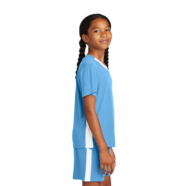 Sport-Tek® Competitor™ United Poly Youth V-Neck Tee