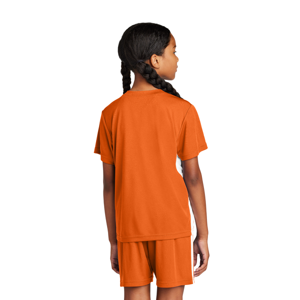 Sport-Tek® Competitor™ United Poly Youth V-Neck Tee