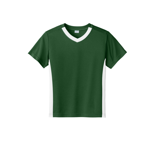Sport-Tek® Competitor™ United Poly Youth V-Neck Tee