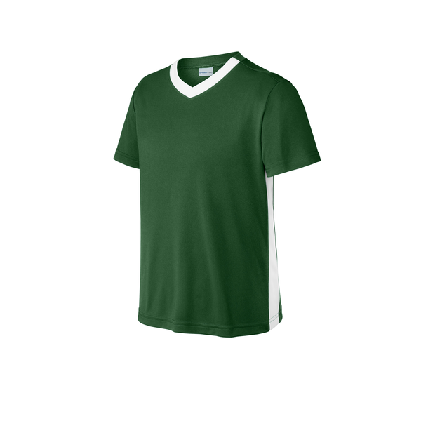 Sport-Tek® Competitor™ United Poly Youth V-Neck Tee