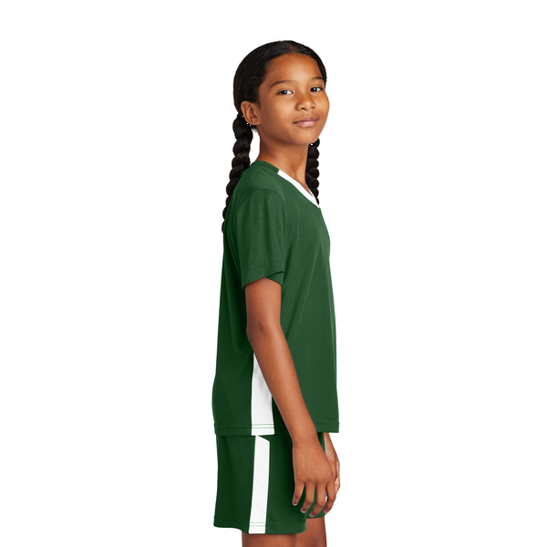 Sport-Tek® Competitor™ United Poly Youth V-Neck Tee