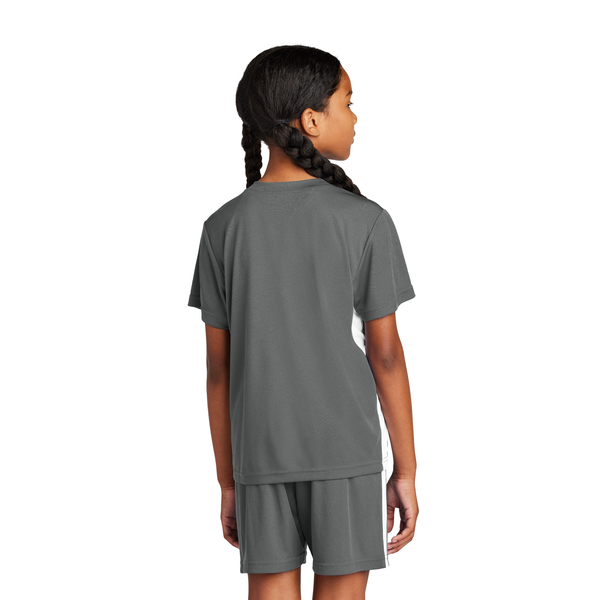 Sport-Tek® Competitor™ United Poly Youth V-Neck Tee