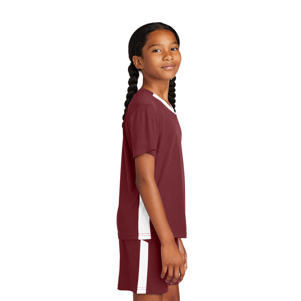 Sport-Tek® Competitor™ United Poly Youth V-Neck Tee