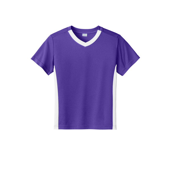 Sport-Tek® Competitor™ United Poly Youth V-Neck Tee