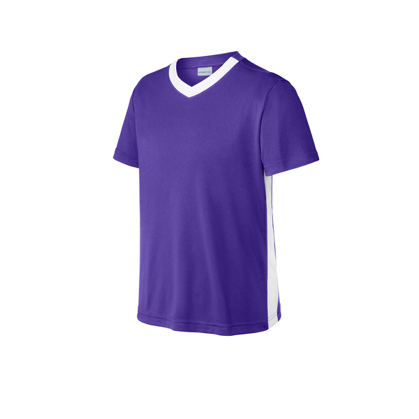 Sport-Tek® Competitor™ United Poly Youth V-Neck Tee