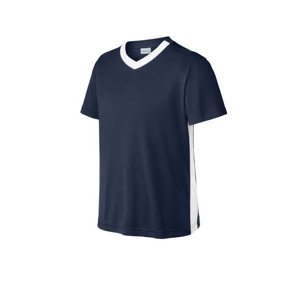 Sport-Tek® Competitor™ United Poly Youth V-Neck Tee