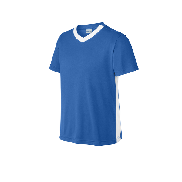 Sport-Tek® Competitor™ United Poly Youth V-Neck Tee