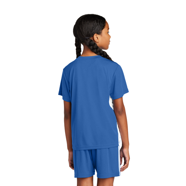 Sport-Tek® Competitor™ United Poly Youth V-Neck Tee