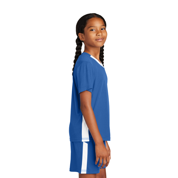 Sport-Tek® Competitor™ United Poly Youth V-Neck Tee