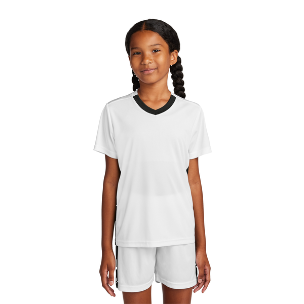 Sport-Tek® Competitor™ United Poly Youth V-Neck Tee