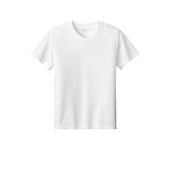 Sport-Tek® Competitor™ United Poly Youth V-Neck Tee