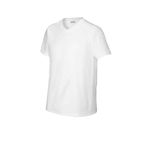 Sport-Tek® Competitor™ United Poly Youth V-Neck Tee
