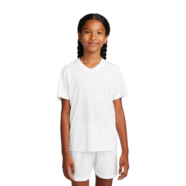 Sport-Tek® Competitor™ United Poly Youth V-Neck Tee