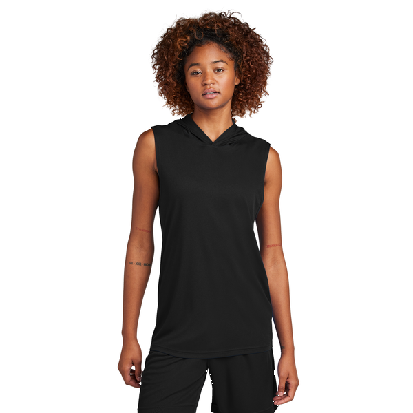 Sport-Tek® Competitor™ Poly Sleeveless Unisex Hoodie