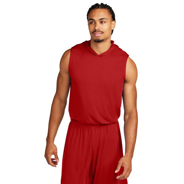 Sport-Tek® Competitor™ Poly Sleeveless Unisex Hoodie